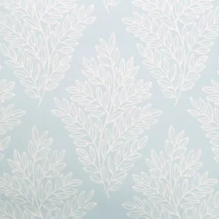 Acinos Blue & White Leaves Smooth Wallpaper -Rust-Oleum Shop acinos blue white leaves smooth wallpaper3663602560128 39c