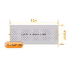 ALUKAP-XR Aluminium Silver Effect Anti-dust Tape (L)10m (W)43mm -Rust-Oleum Shop alukap xr aluminium silver effect anti dust tape l 10m w 43mm5060865934020 01t bq
