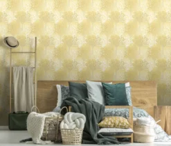 Boutique Arbre Yellow Tree Mica Effect Smooth Wallpaper -Rust-Oleum Shop boutique arbre yellow tree mica effect smooth wallpaper5011583384680 01i BQ