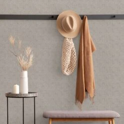 Boutique Linen Shimmer Natural Shimmer Effect Textured Wallpaper -Rust-Oleum Shop boutique linen shimmer natural shimmer effect textured wallpaper5011583573275 20i bq