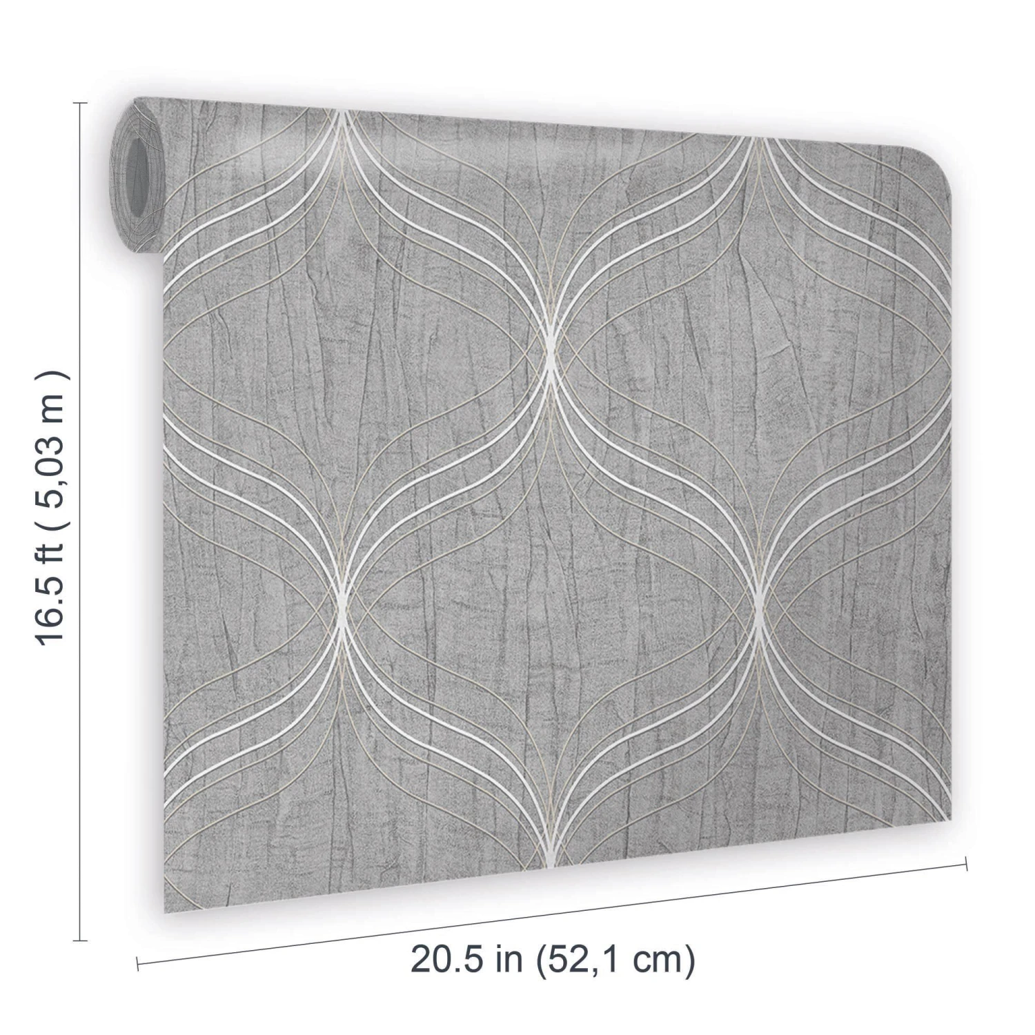 Boutique Optical Grey Geometric Textured Wallpaper 8 Boutique Optical Grey Geometric Textured Wallpaper - Image 6