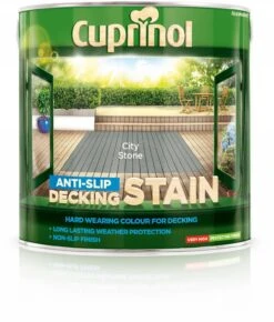 Cuprinol City Stone Matt Decking Wood Stain, 2.5L