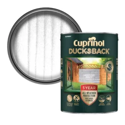 Cuprinol Ducksback Herring Grey Matt Arbours, Fencing, Gates, Sheds & Summerhouses Treatment, 5L