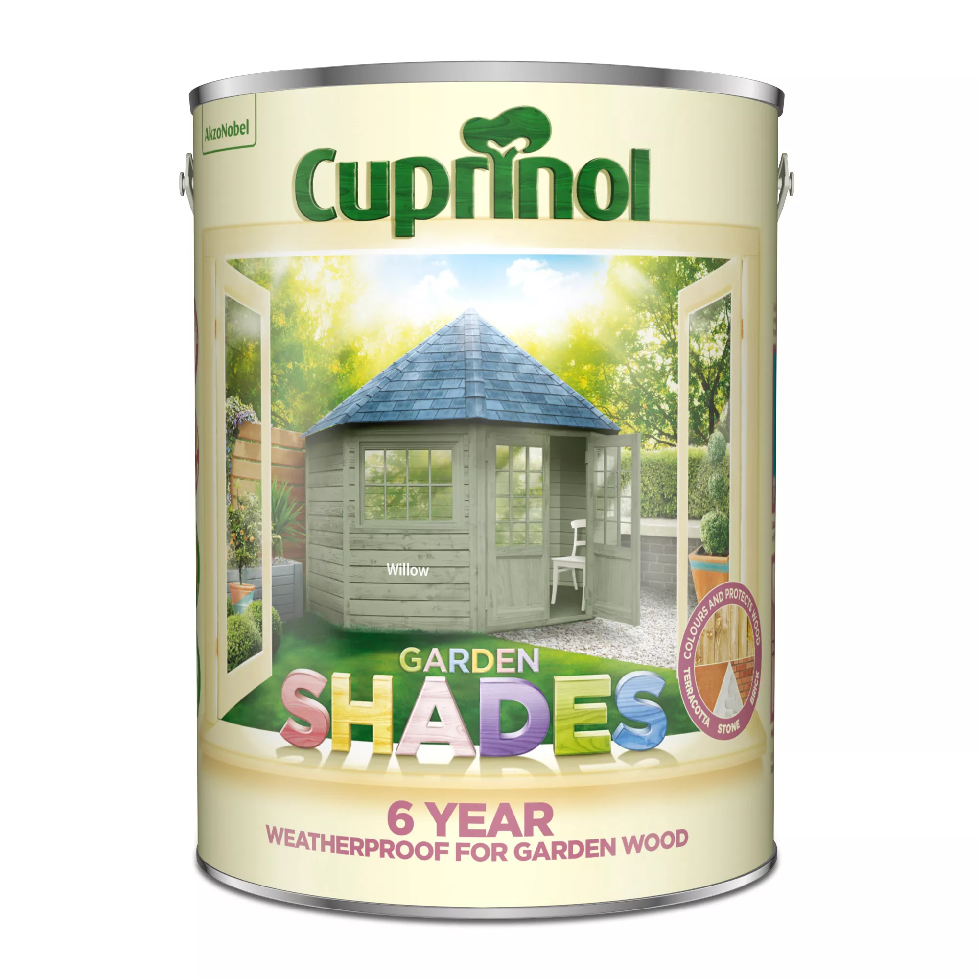 Cuprinol Garden Shades Willow Matt Multi-surface Exterior Wood Paint, 5L 7 Cuprinol Garden Shades Willow Matt Multi-surface Exterior Wood Paint, 5L - Image 5