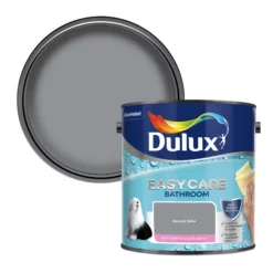Dulux Easycare Bathroom Natural Slate Soft Sheen Wall Paint, 2.5L