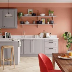 Dulux Easycare Kitchen Copper Blush Matt Wall Paint, 2.5L -Rust-Oleum Shop dulux easycare kitchen copper blush matt wall paint 2 5l5010212668429 01i bq