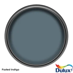 Dulux Easycare Kitchen Faded Indigo Matt Wall Paint, 2.5L -Rust-Oleum Shop dulux easycare kitchen faded indigo matt wall paint 2 5l5010212668320 12c bq