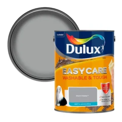 Dulux Easycare Warm Pewter Matt Emulsion Paint, 5L