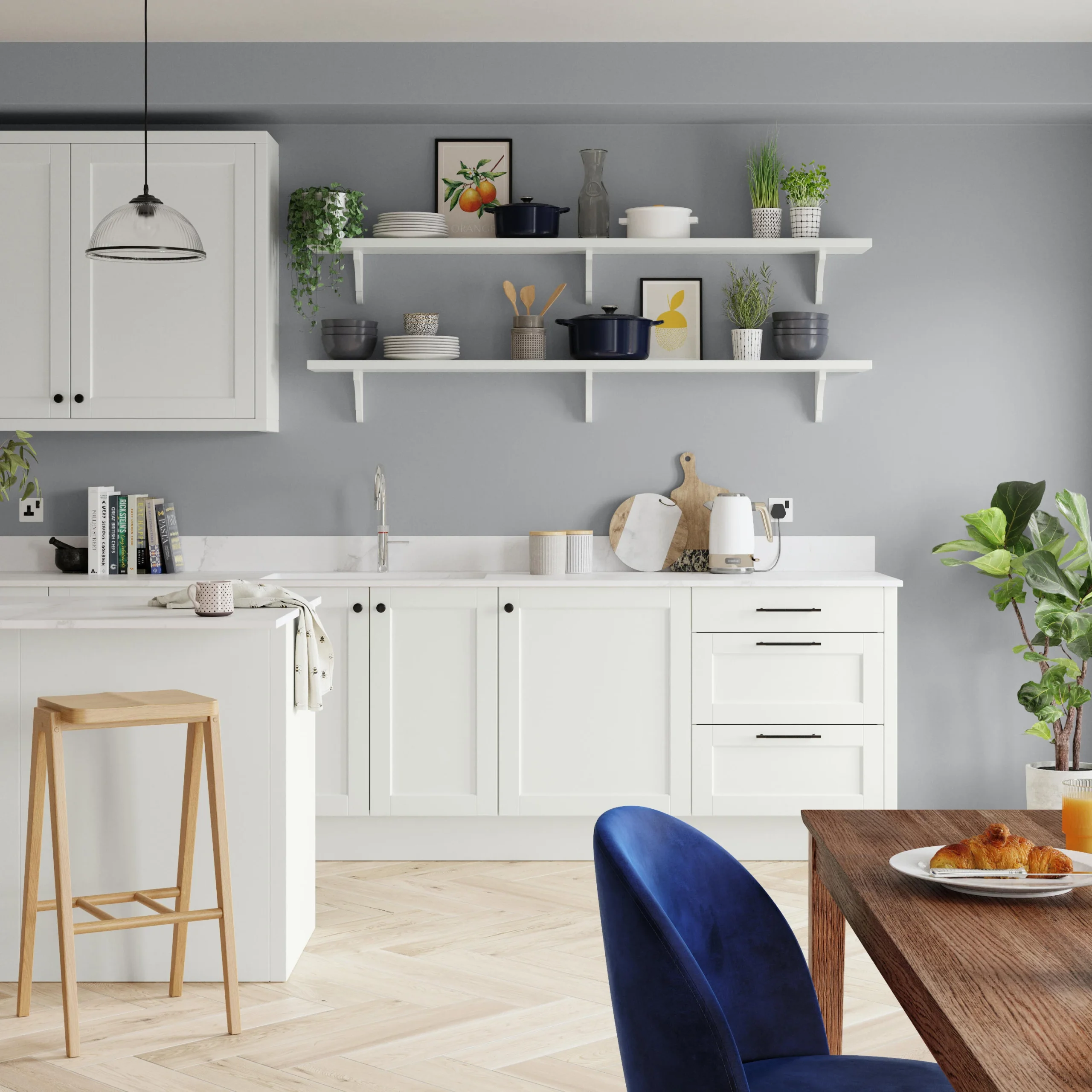 Dulux Easycare Warm Pewter Matt Emulsion Paint, 5L 5 Dulux Easycare Warm Pewter Matt Emulsion Paint, 5L - Image 3