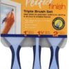 Dulux Perfect Finish Paint Brush, Pack Of 3 -Rust-Oleum Shop dulux perfect finish paint brush pack of 35010212522400 01bq