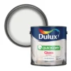 Dulux Quick Dry Pure Brilliant White Gloss Metal & Wood Paint, 2.5L -Rust-Oleum Shop dulux quick dry pure brilliant white gloss metal wood paint 2 5l5010212585115 02c bq