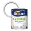 Dulux Quick Dry Pure Brilliant White Satinwood Metal & Wood Paint, 750ml -Rust-Oleum Shop dulux quick dry pure brilliant white satinwood metal wood paint 750ml5010212585108 02c bq