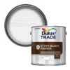 Dulux Trade Plus White Wall & Ceiling Matt Stain Block Primer, 2.5L -Rust-Oleum Shop dulux trade plus white wall ceiling matt stain block primer 2 5l5010212570494 02c bq