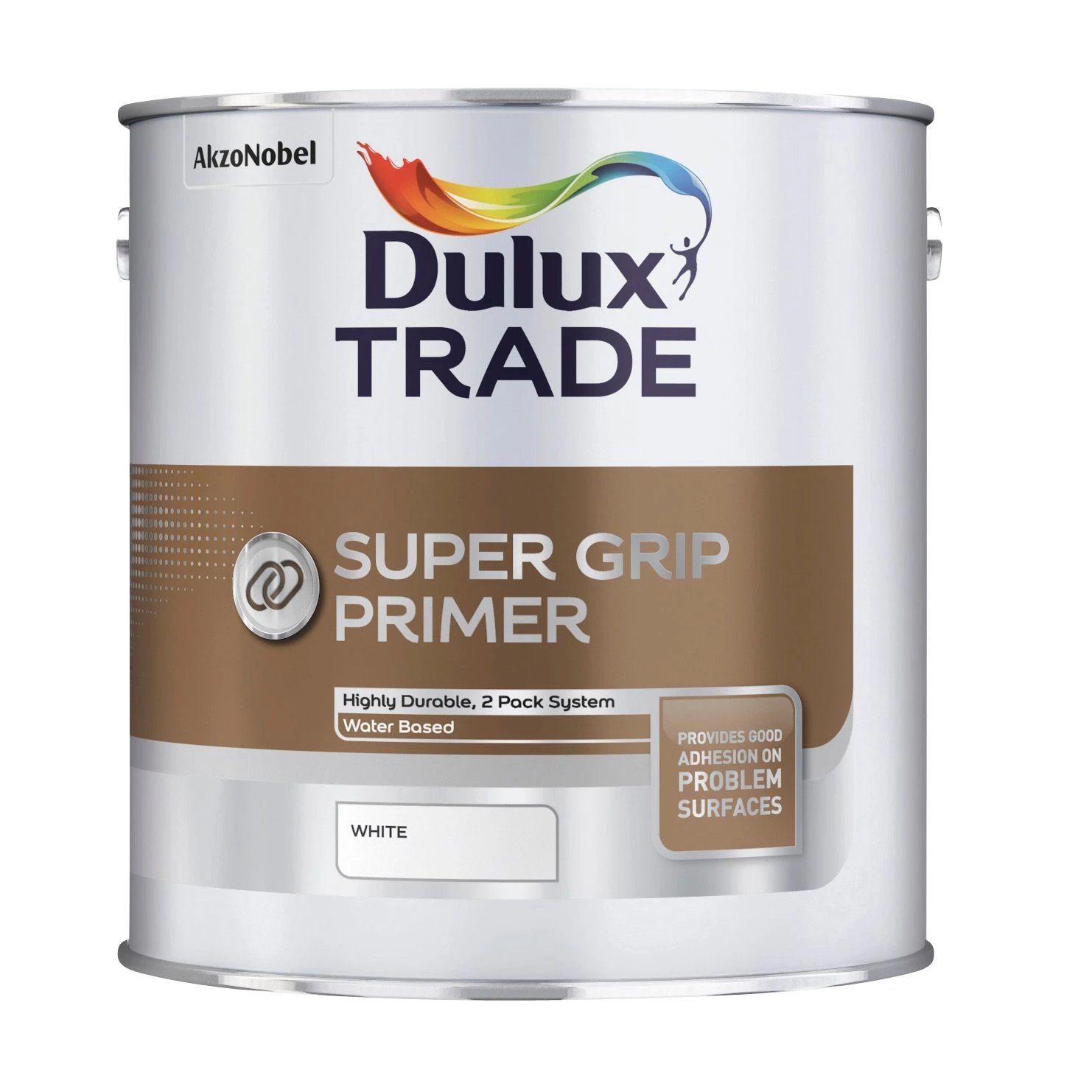 Dulux Trade Super Grip White Multi-surface Primer, 1L 4 Dulux Trade Super Grip White Multi-surface Primer, 1L - Image 2