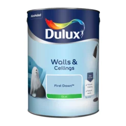 Dulux Walls & Ceilings First Dawn Silk Emulsion Paint, 5L -Rust-Oleum Shop dulux walls ceilings first dawn silk emulsion paint 5l5010212479643 08c bq
