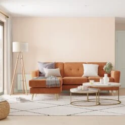 Dulux Walls & Ceilings Soft Peach Matt Emulsion Paint, 2.5L -Rust-Oleum Shop dulux walls ceilings soft peach matt emulsion paint 2 5l5010212105405 02i bq