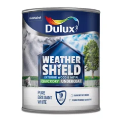 Dulux Weathershield White Metal & Wood Undercoat, 750ml -Rust-Oleum Shop dulux weathershield white metal wood undercoat 750ml5010212446799 08c bq