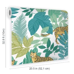 Envy Cheetin Day Animal Smooth Wallpaper -Rust-Oleum Shop envy cheetin day animal smooth wallpaper5011583531718 02t