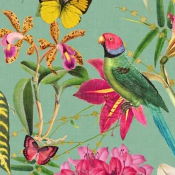 Envy Paradiso Multicolour Floral Smooth Wallpaper -Rust-Oleum Shop envy paradiso multicolour floral smooth wallpaper5011583528268 37c