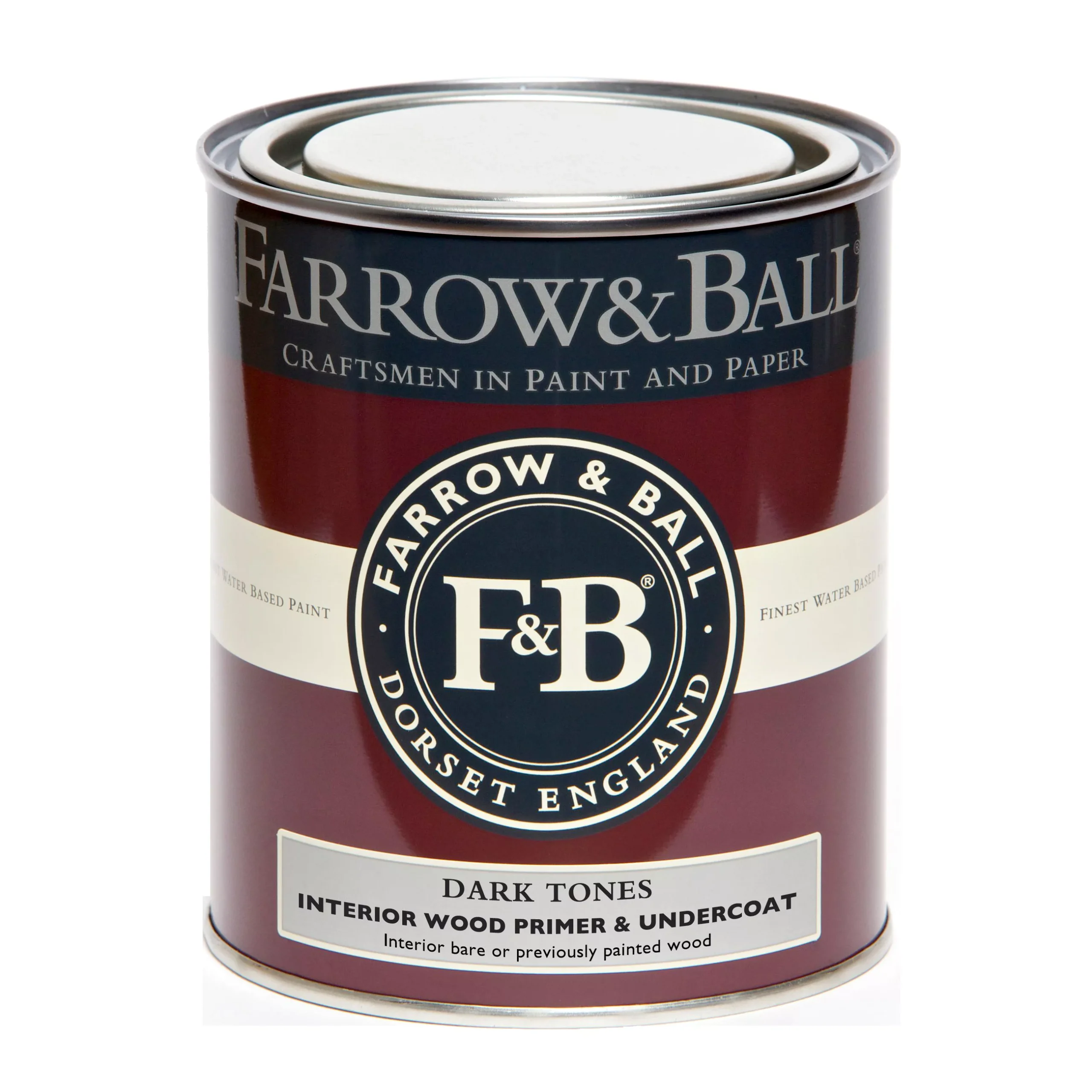 Farrow & Ball Dark Tones Wood Primer & Undercoat, 750ml 4 Farrow & Ball Dark Tones Wood Primer & Undercoat, 750ml - Image 2
