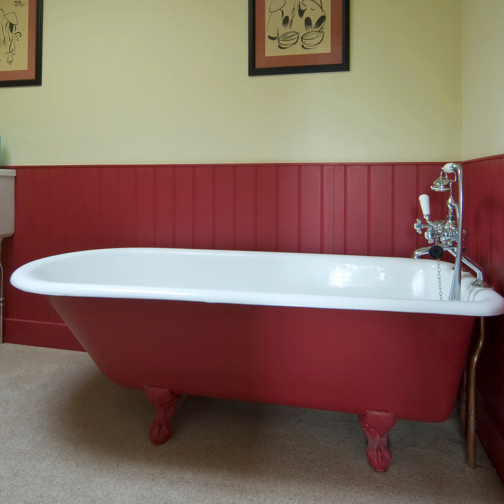 Farrow & Ball Estate Farrow's Cream No.67 Eggshell Paint, 750ml 6 Farrow & Ball Estate Farrow's Cream No.67 Eggshell Paint, 750ml - Image 4