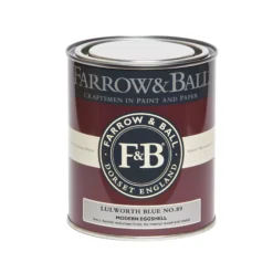 Farrow & Ball Modern Lulworth Blue No.89 Eggshell Paint, 750ml -Rust-Oleum Shop farrow ball modern lulworth blue no 89 eggshell paint 750ml5051836297893 08c bq