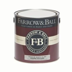 Farrow & Ball Modern Shadow White No.282 Matt Emulsion Paint, 2.5L -Rust-Oleum Shop farrow ball modern shadow white no 282 matt emulsion paint 2 5l5029496298222 08c bq