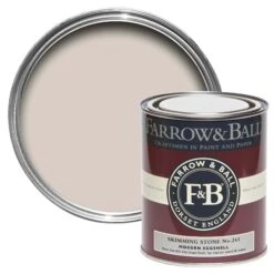 Farrow & Ball Modern Skimming Stone No.241 Eggshell Paint, 750ml