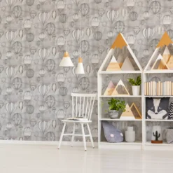 Fresco Balloon Fiesta Rose Gold Effect Smooth Wallpaper -Rust-Oleum Shop fresco balloon fiesta rose gold effect smooth wallpaper5011583490503 02i bq