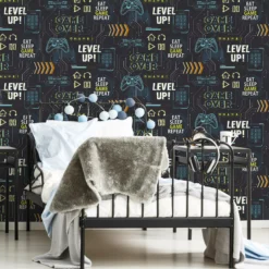 Fresco Game Over Multi Gaming Smooth Wallpaper -Rust-Oleum Shop fresco game over multi gaming smooth wallpaper5011583464641 02i bq