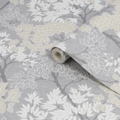 Fresco Lykke Charcoal Tree Smooth Wallpaper -Rust-Oleum Shop fresco lykke charcoal tree smooth wallpaper5011583411287 36c BQ