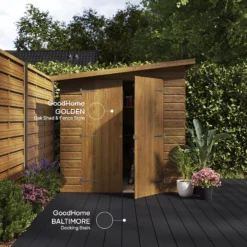 GoodHome Baltimore Matt Quick Dry Decking Wood Stain, 2.5L -Rust-Oleum Shop goodhome baltimore matt quick dry decking wood stain 2 5l5059340297224 19i EN 2022