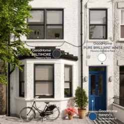 GoodHome Baltimore Smooth Matt Masonry Paint, 10L Tin -Rust-Oleum Shop goodhome baltimore smooth matt masonry paint 10l tin5059340295985 19i EN 2022