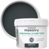 GoodHome Baltimore Smooth Matt Masonry Paint, 2.5L Tin -Rust-Oleum Shop goodhome baltimore smooth matt masonry paint 2 5l tin5059340295961 37c