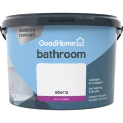 GoodHome Bathroom Alberta Soft Sheen Emulsion Paint, 2.5L 10 GoodHome Bathroom Alberta Soft Sheen Emulsion Paint, 2.5L -Rust-Oleum Shop goodhome bathroom alberta soft sheen emulsion paint 2 5l3663602591047 02c