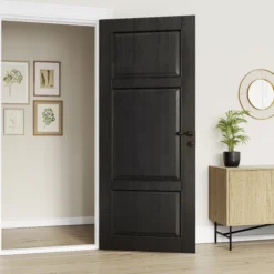 GoodHome Black Satin Multi-surface Furniture Wood Varnish, 750ml -Rust-Oleum Shop goodhome black satin multi surface furniture wood varnish 750ml5059340486703 01i