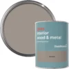 GoodHome Caracas Gloss Metal & Wood Paint, 750ml
