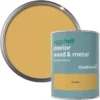 GoodHome Chueca Eggshell Metal & Wood Paint, 750ml -Rust-Oleum Shop goodhome chueca eggshell metal wood paint 750ml5036581059293 37c BQ