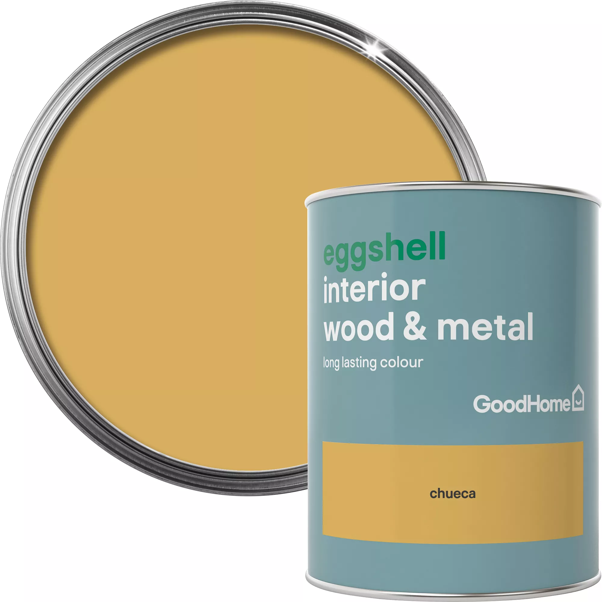 GoodHome Chueca Eggshell Metal & Wood Paint, 750ml 3 GoodHome Chueca Eggshell Metal & Wood Paint, 750ml