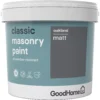 GoodHome Classic Oakland Smooth Matt Masonry Paint, 5L Tin -Rust-Oleum Shop goodhome classic oakland smooth matt masonry paint 5l tin5059340073651 02c BQ