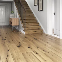 GoodHome Clear Satin Floor Wood Varnish, 2.5L -Rust-Oleum Shop goodhome clear satin floor wood varnish 2 5l5059340486949 01i