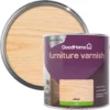 GoodHome Clear Satin Multi-surface Furniture Wood Varnish, 2.5L -Rust-Oleum Shop goodhome clear satin multi surface furniture wood varnish 2 5l5059340486604 21c