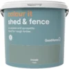 GoodHome Colour It Kinsale Matt Fence & Shed Stain, 5L -Rust-Oleum Shop goodhome colour it kinsale matt fence shed stain 5l5036581088859 02c