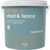 GoodHome Colour It Kinsale Matt Fence & Shed Stain, 9L -Rust-Oleum Shop goodhome colour it kinsale matt fence shed stain 9l5036581089269 02c