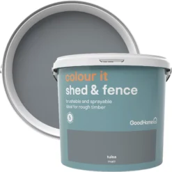 GoodHome Colour It Tulsa Matt Fence & Shed Stain, 5L -Rust-Oleum Shop goodhome colour it tulsa matt fence shed stain 5l5036581088835 37c