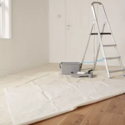 GoodHome Cotton Dust Sheet, (L)4m, (W)3m -Rust-Oleum Shop goodhome cotton dust sheet l 4m w 3m5059340015309 31i