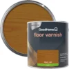 GoodHome Dark Oak Satin Floor Wood Varnish, 2.5L -Rust-Oleum Shop goodhome dark oak satin floor wood varnish 2 5l5059340486970 21c
