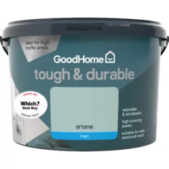 GoodHome Durable Artane Matt Emulsion Paint, 2.5L -Rust-Oleum Shop goodhome durable artane matt emulsion paint 2 5l3663602407560 02c