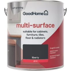 GoodHome Durable Liberty Gloss Multi-surface Paint, 2L -Rust-Oleum Shop goodhome durable liberty gloss multi surface paint 2l3663602586074 02c