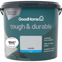 GoodHome Durable Melville Matt Emulsion Paint, 5L -Rust-Oleum Shop goodhome durable melville matt emulsion paint 5l3663602409205 02c